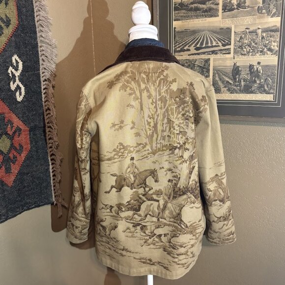 ***SOLD*** Vintage Ralph Lauren Equestrian Barn Coat Size P/S - Picture 4 of 7
